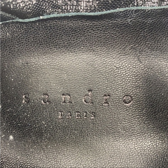 Sandro Paris Anikka Non-Sheer Lace Trainers - Picture 6 of 6